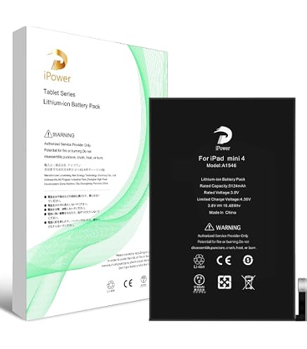 Amazon | iPower for iPad mini5 バッテリー交換 第5世代 容量5124mAh